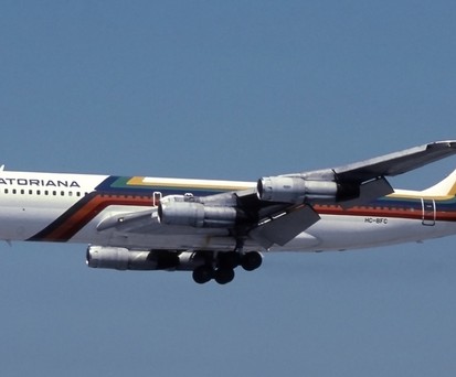 Boeing 707 der ehemaligen Ecuatoriana de Aviación.