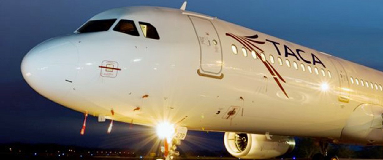 Flieger von Taca: Wird umgespritzt.