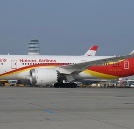 Hainan-Flieger in Wien: Es gelangte ein blinder Passagier an Bord.