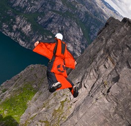 Wingsuit-Springer: Ist es das, was die Piloten sahen?