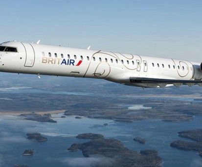 CRJ 1000 von Britair: Die Piloten sollen nach Indonesien.