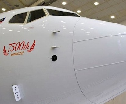 Kassenschlage Boeing 737: das 7500. Exemplar geht an Malindo Air