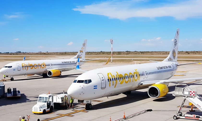 Boeing 737 von Flybondi: Mängel bei der Wartung.