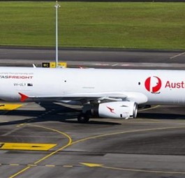 Einer der ersten drei A321-Umbraufrachter von Qantas: Tragen Post-Bemalung.