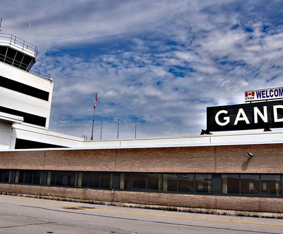 Flughafen Gander: Es war nur der erste ungeplante Stopp der Boeing 777.
