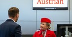 Check-in bei Austrian Airlines: »Würden Sie sich jetzt bitte noch zum Coronatest begeben?»