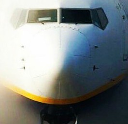 Boeing 737 von Ryanair: Mit der Fluglinie sollte man sich bei Twitter nicht anlegen.