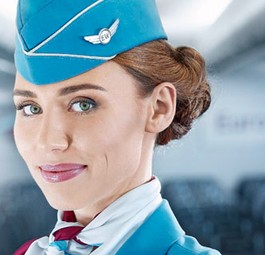 Flugbegleiterin von Eurowings: Sie fliegt noch eine ganze Weile nicht nach Teheran.