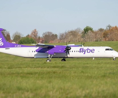Dash 8 von Flybe: Bald wieder mit Reisenden unterwegs.