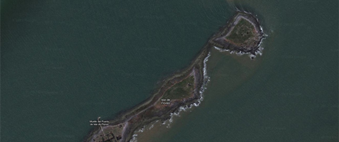 Die Isla de las Flores: Letzter Funkkontakt über dem Eiland.