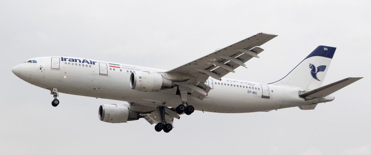 Airbus A300 von Iran Air: Der größte Teil der Flotte fliegt nicht mehr.