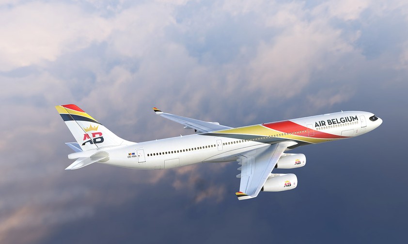 Airbus A340 von Air Belgium: Fliegt zurzeit im Wet-Lease.