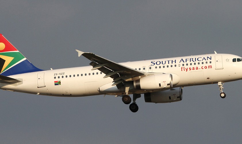 Jet von SAA: Ein Flieger der Airline konnte nur knapp wieder abheben.