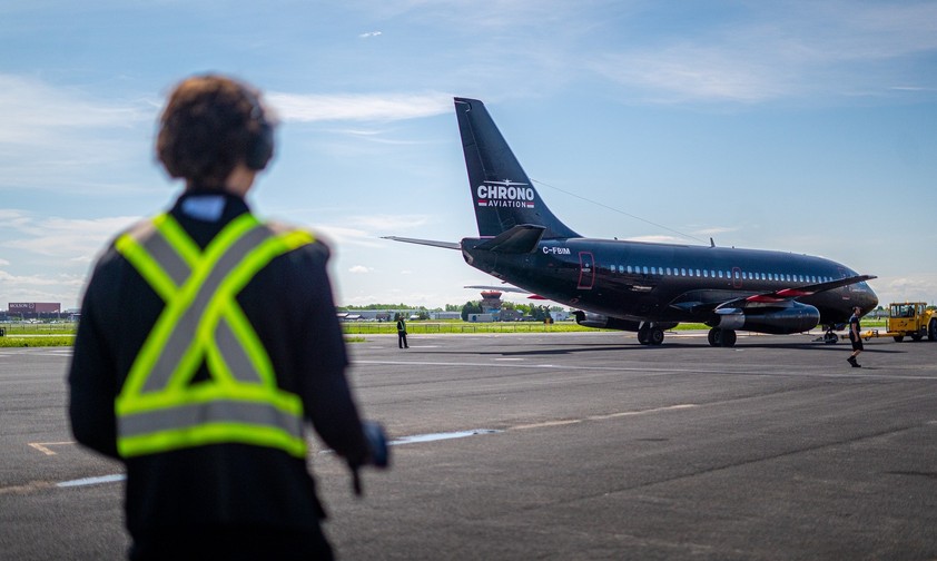 chrono aviation jet boeing 737 200 c fbim