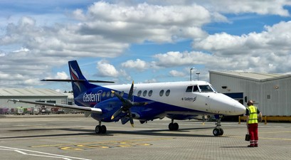 BAE Jetstream 41 von Eastern Airways: Nur noch geringe Überlebenschancen.