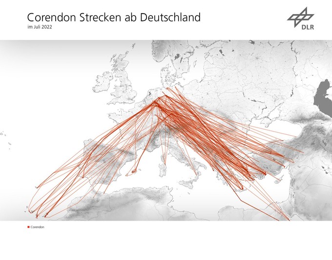 Corendon: 174 Strecken.