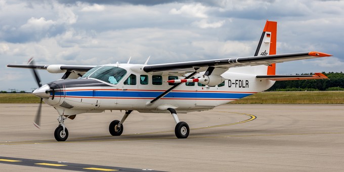 DLR Cessna Caravan: Forschungsflugzeuge sind ebenfalls dabei.