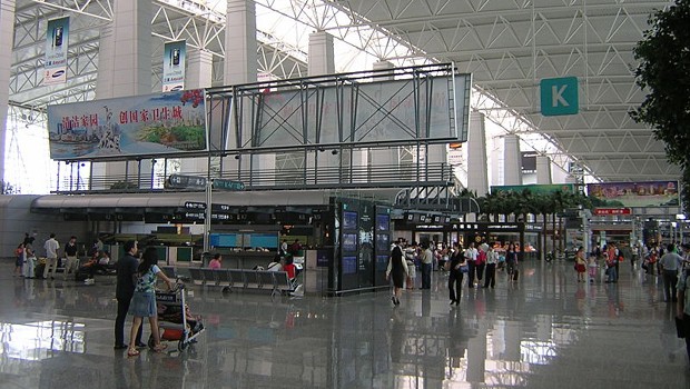 Auf Platz 2 schaffte es der Flughafen Guangzhou mit 26,71 Millionen Passagieren.