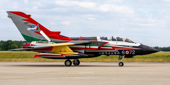 Fighter-Jets: Italien und Deutschland zeigen die Tornado.