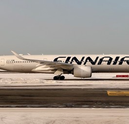 Airbus A350 von Finnair: Die Airline setzt Nahost-Flüge aus.