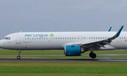 Airbus A321 XLR von Aer Lingus: Das Flugzeug mit der Kennung EI-XLT fällt auf unbestimmte zeit nach einer harten Landung aus.