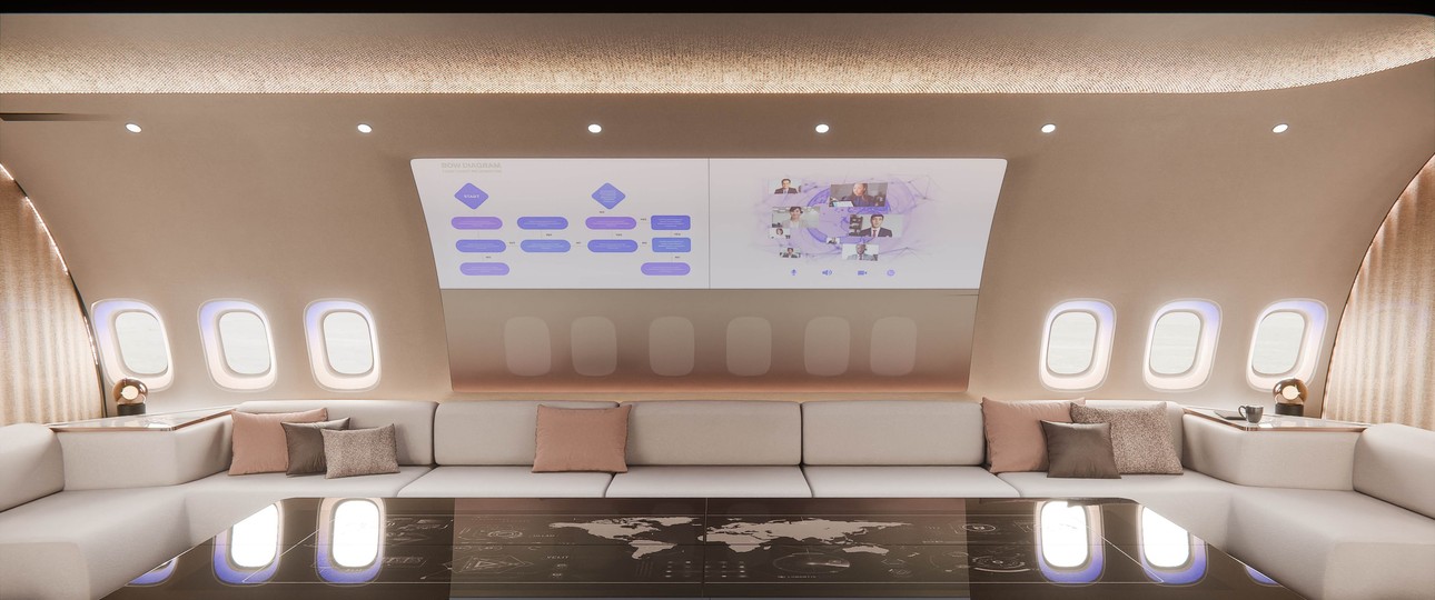 Der neue Social-Bereich in der neuen VIP-Kabine «The BowQ.