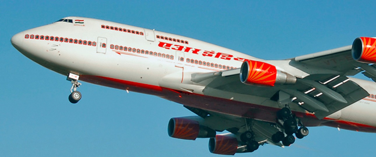 Boeing 747-400 von Air India: Zu tiefe Preise.