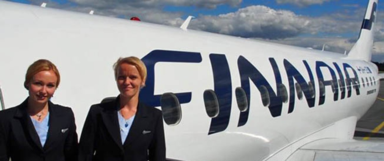 Platz 6: Finnair, 89,52 Prozent.