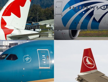 Lackierungen: Können Sie diese Airlines erkennen?
