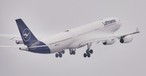 Airbus A340 von Lufthansa: Flog zwischen Deutschland und Taschkent.