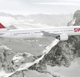 B777 in den Farben von Swiss: Bald in der Flotte.