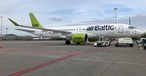 Airbus A220 von Air Baltic: Keine Störung im Betrieb.