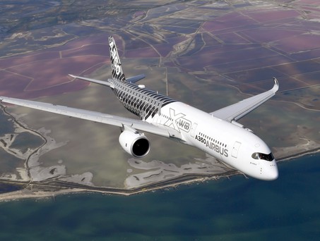 Airbus A350 XWB im Flug