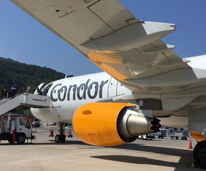 Flieger von Condor: Ein Kredit half der Airline durch den Winter.