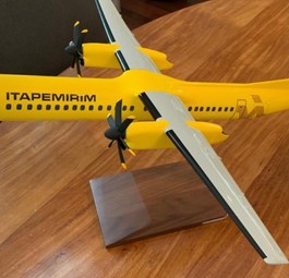 So plante Itapemirim zuerst: Mit Turbopropflugzeugen vom Typ Dash 8.