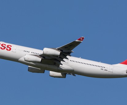 Airbus A340-300 von Swiss: Auf der Route Zürich - Johannesburg im Einsatz.