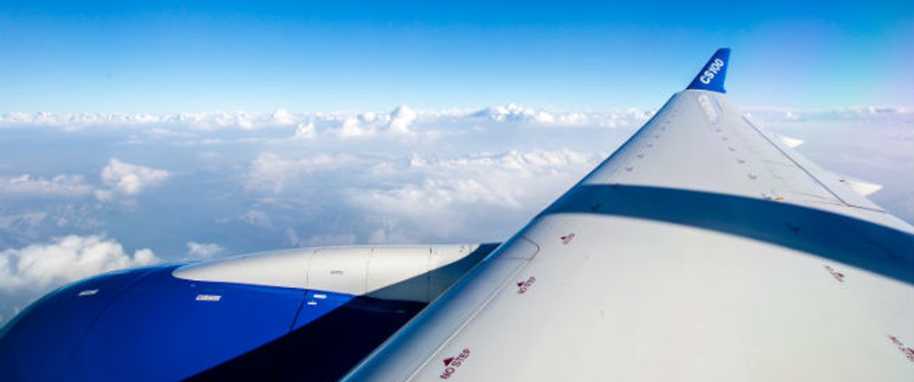 Blick aus einer C-Series: Delta Air Lines ist vom Flugzeug angetan.