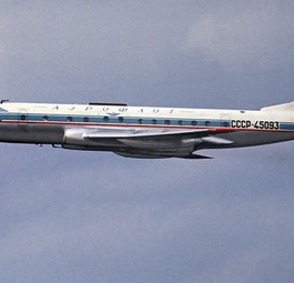 Kurzstreckenflieger Tupolew Tu-124 zu Sowjetzeiten: Russland sucht einen Nachfolger.