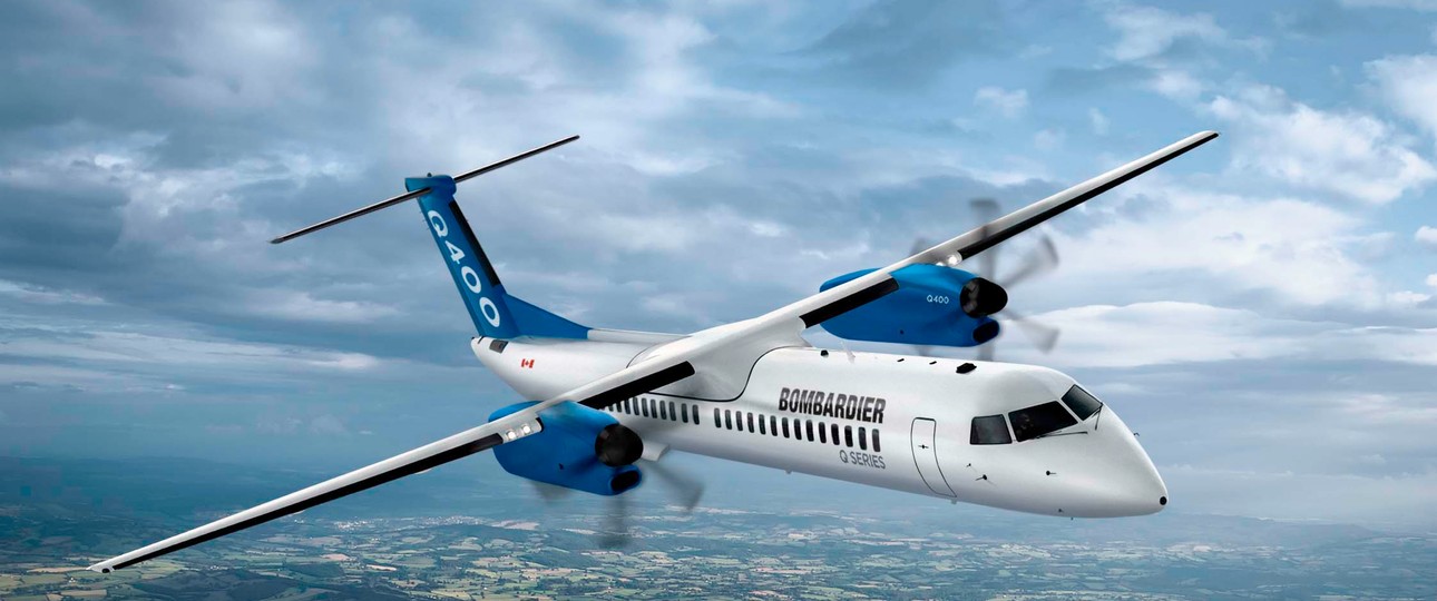 Bombardier Dash 8 Q400: Bestellung aus Asien.