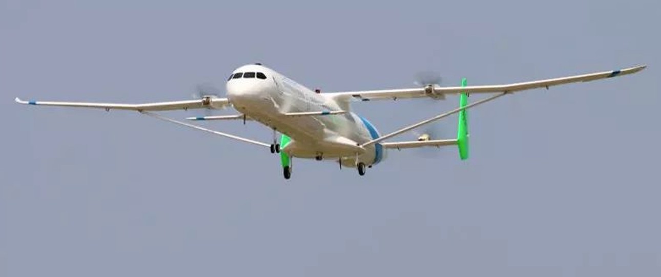 Winder-Rider V-1: So nennt Comac dieses Flugzeugkonzept - hier zu sehen ...