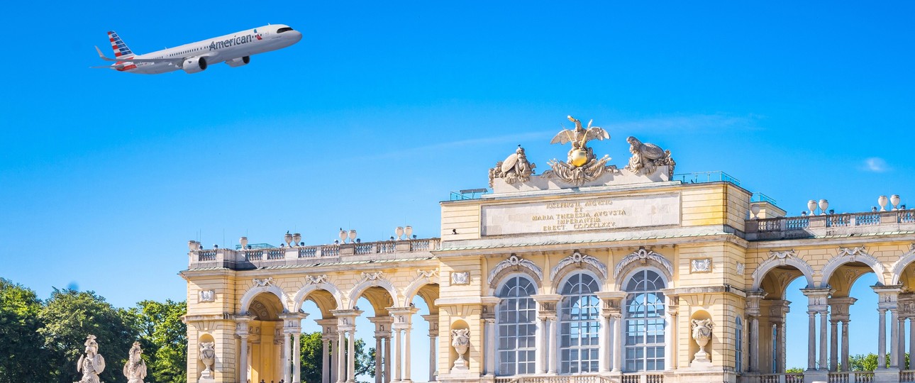 Airbus A321 XLR, Schloss Schönbrunn: American Airlines kommt nach Wien.