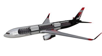 Boeing 767: So soll das Flugzeug von Coulson ach dem Umbau aussehen.