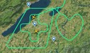 Schweizerkreuz und Herz: Swiss drückt die Daumen. 