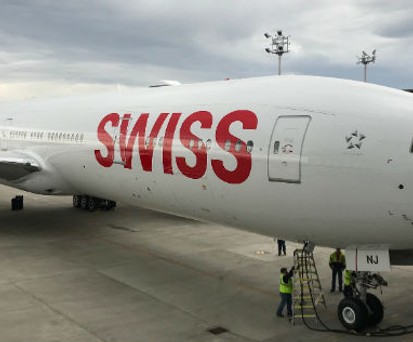 Boeing 777 von Swiss: Steuert Osaka an.