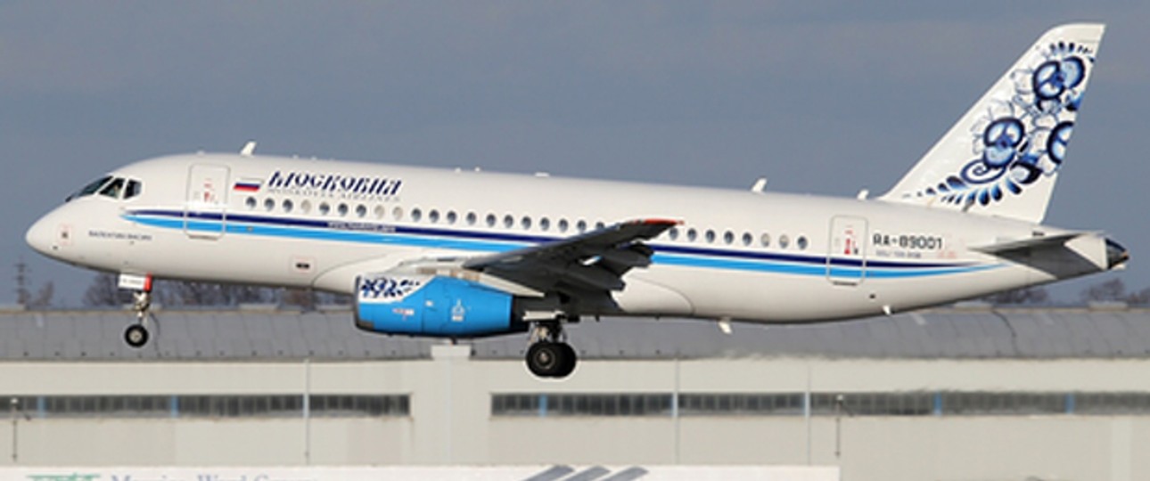 Superjet von Moskovia: Nicht mehr in Betrieb.