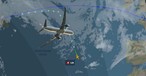 Flug LX9 von Swiss: Die Boeing 777 nahm eine ungewöhnliche Route.