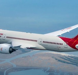 Dreamliner von Air India: Probleme mit den Cockpitscheiben.