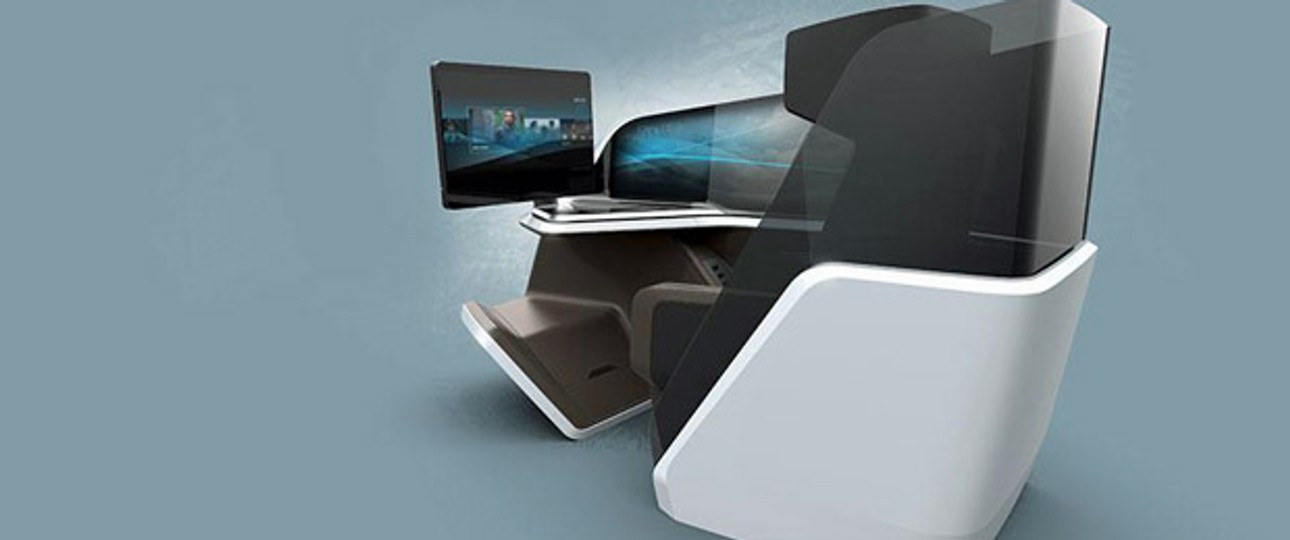 Der Immersive Business Class Seat: Neuer Komfort dank neuer Technologie.