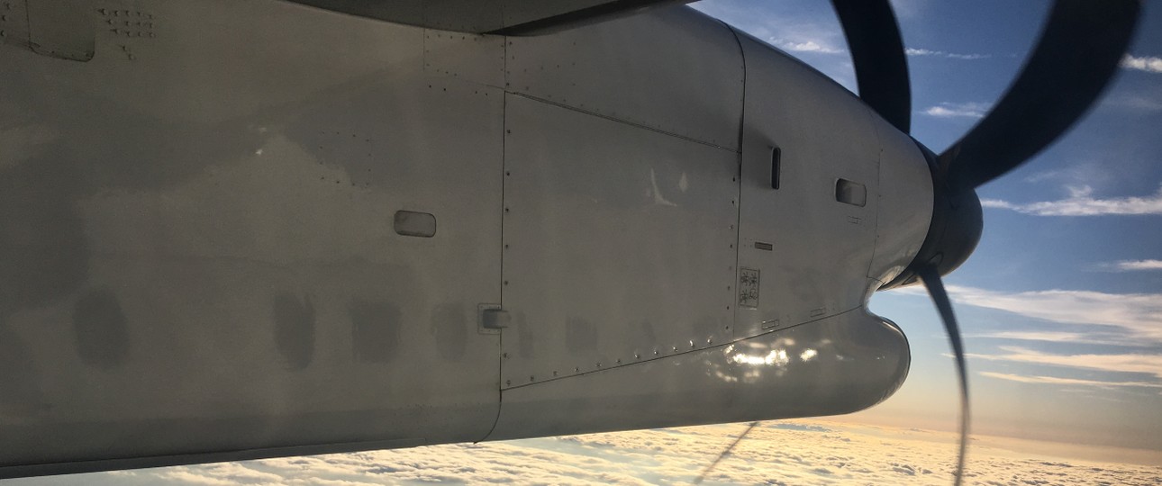 Propeller einer De Havilland Dash 8-400: Kommt bald Konkurrenz aus der Türkei?