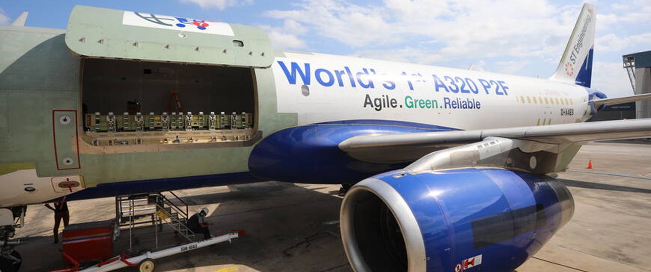 Airbus A320 P2F: Premier ein Afrika.